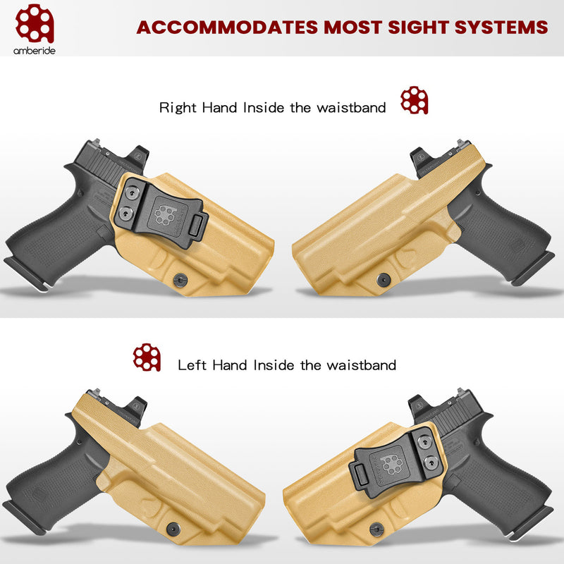 Glock 48 & Glock 48 MOS IWB Holster