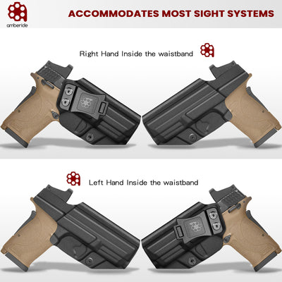 Smith & Wesson M&P 9mm Shield EZ IWB Holster - Amberide
