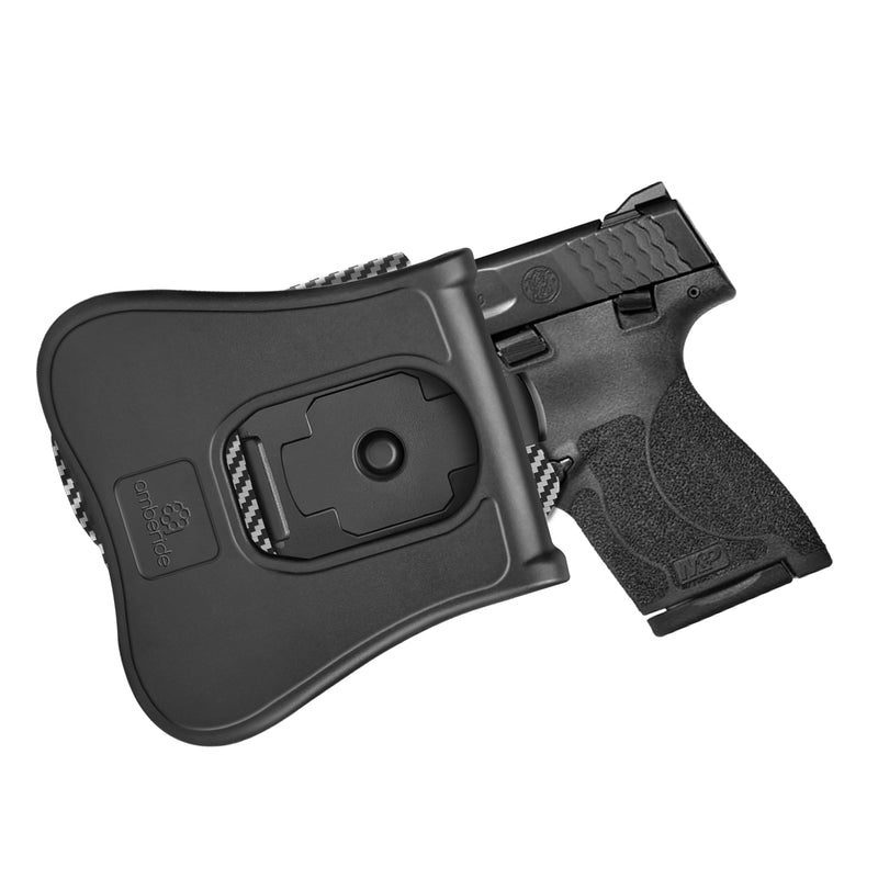 Smith & Wesson M&P Shield 9mm/.40 with Integrated CT Laser OWB Holster - Amberide