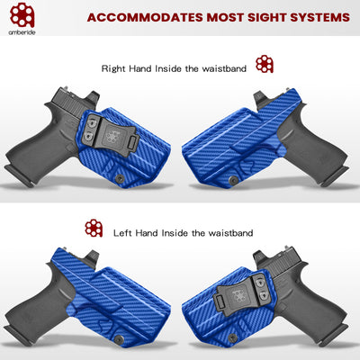 Glock 43/43X & Glock 43X MOS IWB Holster
