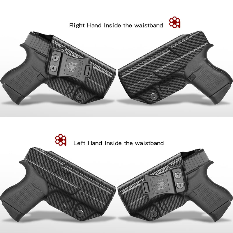 Glock 43 (No MOS) IWB Holster - Amberide