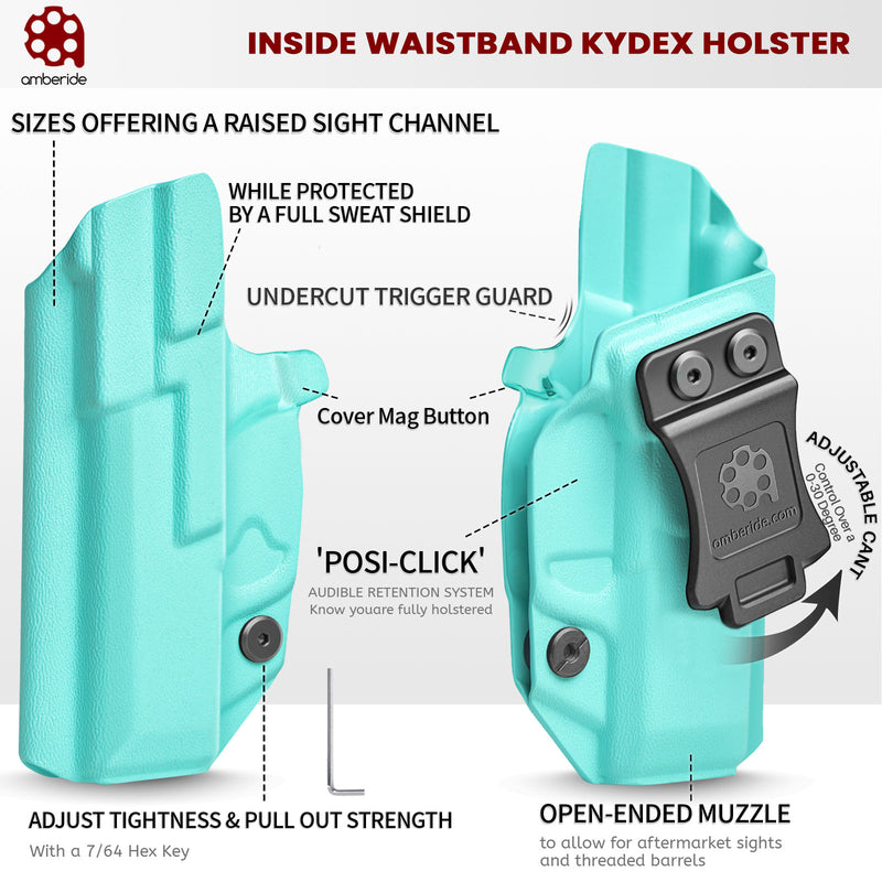Springfield XD-S 3.3" & XD-S MOD.2 3.3" IWB Holster - Amberide
