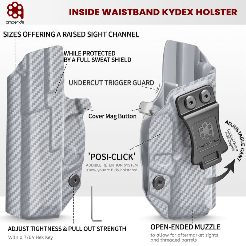 Springfield XD-S 3.3" & XD-S MOD.2 3.3" IWB Holster - Amberide