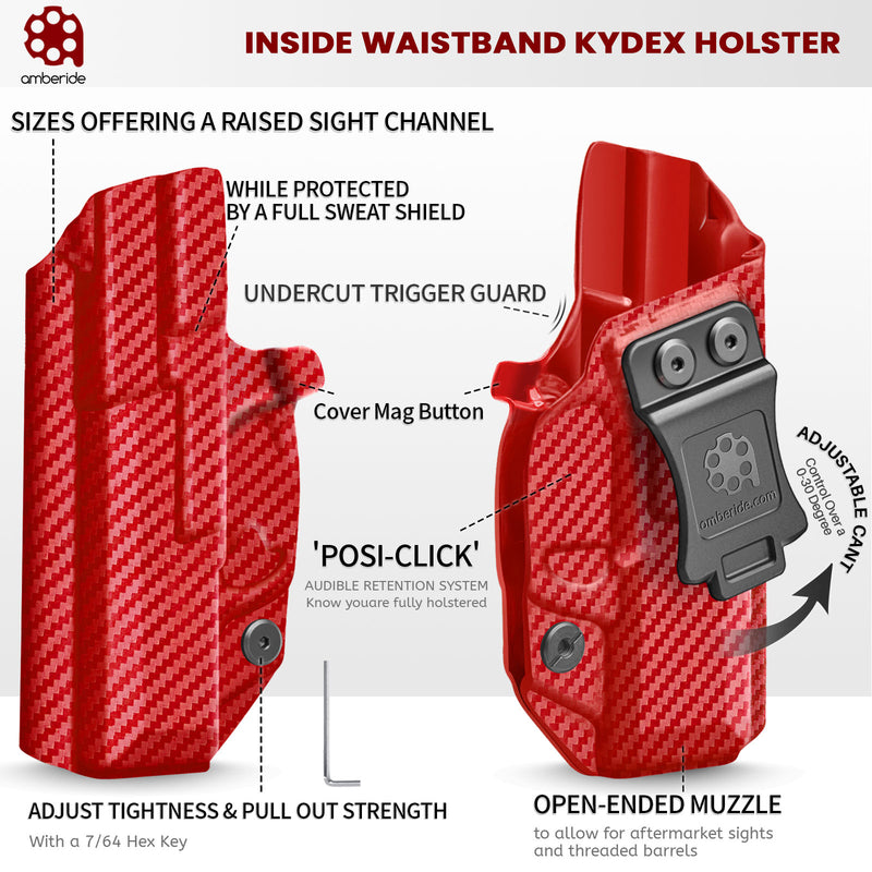 Springfield XD-S 3.3" & XD-S MOD.2 3.3" IWB Holster - Amberide