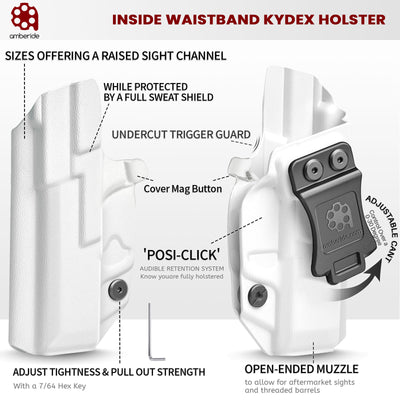 Springfield XD-S 3.3" & XD-S MOD.2 3.3" IWB Holster - Amberide