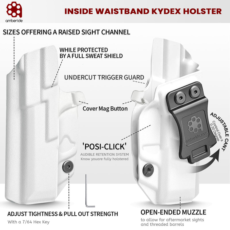 Springfield XD-S 3.3" & XD-S MOD.2 3.3" IWB Holster - Amberide