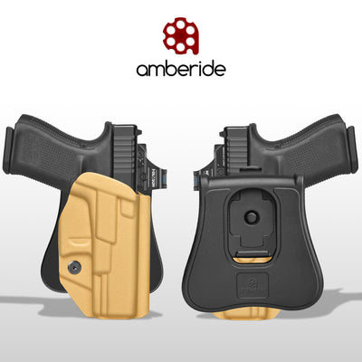 Glock 19/19X/44/45 Gen(3-5) & Glock 23/32 Gen(3-4) OWB Holster - Amberide