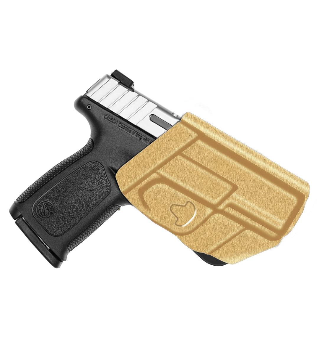 Thin Blue Line OWB Holster Right-Handed For Smith & Wesson SD9/SD40 - .080 Kydex With 1.5" Belt Loops