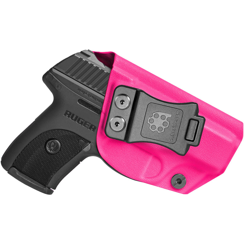 Pink Right Handed IWB Small 380 Holster for Ladies