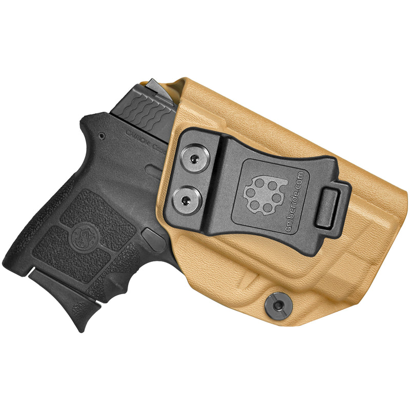 Smith & Wesson M&P Bodyguard 380 Auto & Integrated Laser - IWB KYDEX Holster - Amberide
