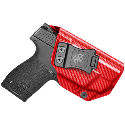 Smith & Wesson M&P Shield 9mm/.40 with Integrated CT Laser - IWB KYDEX Holster - Amberide