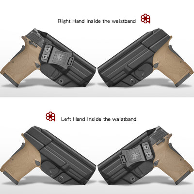 Smith & Wesson M&P 9mm Shield EZ - IWB KYDEX Holster - Amberide