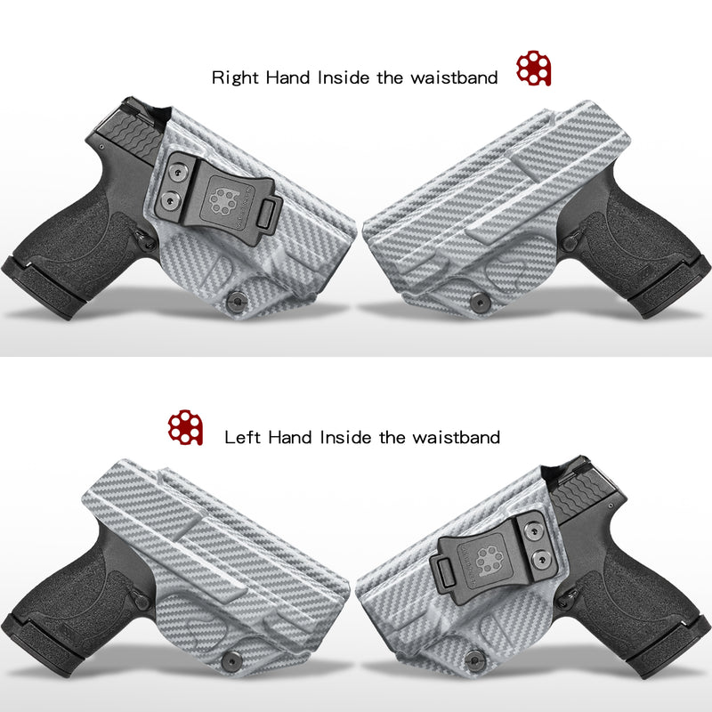 Smith & Wesson M&P Shield Plus / M2.0 / M1.0 - 9mm/.40 S&W - 3.1" Barrel - IWB KYDEX Holster - Amberide
