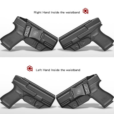 Glock 19/19X/44/45 Gen(3-5) & Glock 23/32 Gen(3-4) Pistol - IWB KYDEX Holster - Amberide