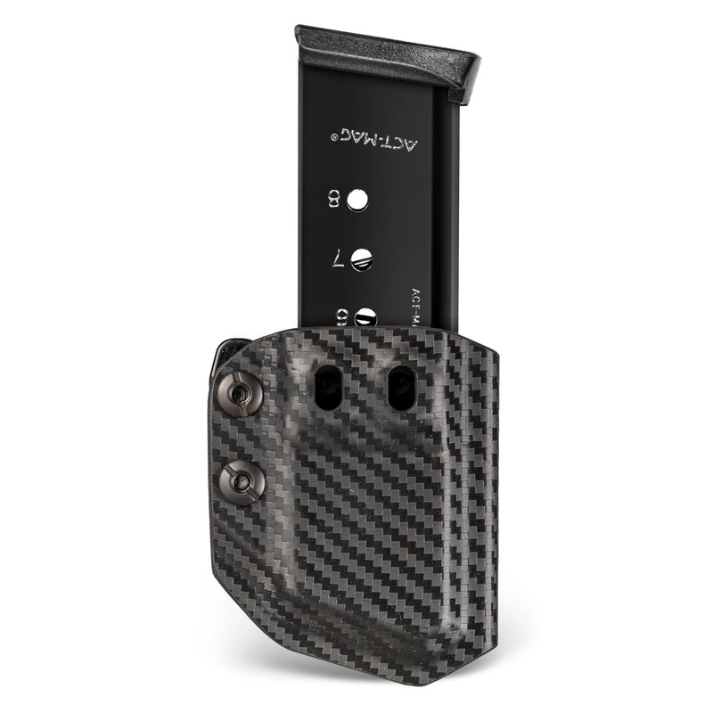 Universal .45ACP Single Stack Mag Carrier - Amberide