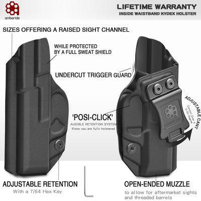 Sig Sauer P320 Carry/Compact - IWB KYDEX Holster - Amberide